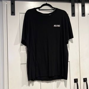 ACDC black t-shirt in size XL
